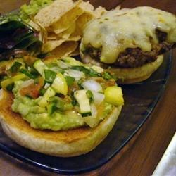 Image of Guacamole Cilantro Lime Cheeseburger, AllRecipes