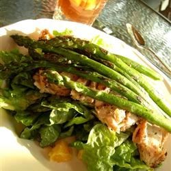 Image of Grilled Mojo Chicken Salad With Asparagus And Oranges, AllRecipes