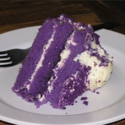 Image of Ube-Macapuno Cake, AllRecipes