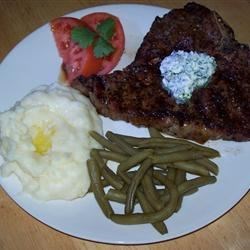 Image of Ancho Chile Rubbed Venison Steaks With Lime-Cilantro Butter, AllRecipes
