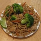 Linguine with Chicken and Sauteed Vegetables Recipe
