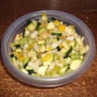 Sweet and Sour Zucchini Salad Recipe