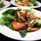Strawberry Salad with Shallot-Honey Vinaigrette Recipe