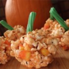 Halloween Popcorn Pumpkins Recipe
