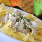 Slow Cooker Chicken Stroganoff Recipe