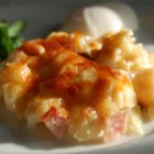 Cheesy Ham and Hash Brown Casserole Recipe