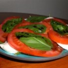 Spinach Caprese Salad Recipe