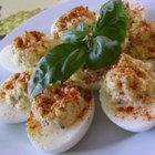 Deviled+eggs+with+bacon+bits+recipe