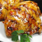 Grilled Chicken Wings with Chili Glaze