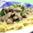 Daria's Slow Cooker Beef Stroganoff Recipe