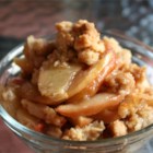 Apple Crisp II - Cinnamon-spiced apples are baked with a sweet oat crumble in this simple dessert. It's great served with ice cream!