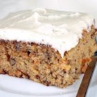 Carrot Cake III - A simple, moist, yummy carrot cake with cream cheese frosting.