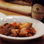 beer braised irish stew and colcannon