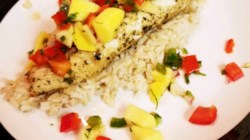 cheddars grilled tilapia with mango salsa recipe