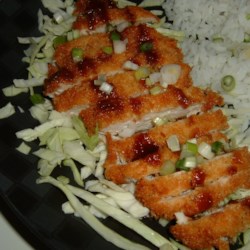 Ashley's Chicken Katsu with Tonkatsu Sauce