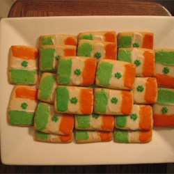 Irish Flag Cookies Recipe