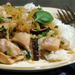 Thai Chicken with Basil Stir Fry