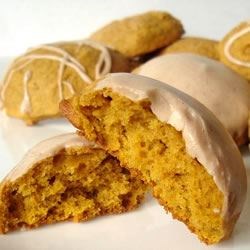 Iced Pumpkin Cookies Recipe