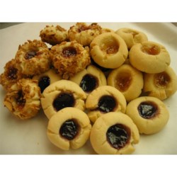 Jam Filled Butter Cookies