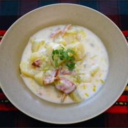 Creamy Potato Leek Soup II Recipe