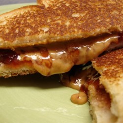 Grilled Peanut Butter and Jelly Sandwich