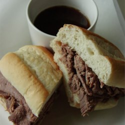 Easy Slow Cooker French Dip Recipe