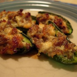 Sausage Stuffed Jalapenos Recipe