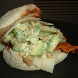 Cashew Avocado Chicken Salad