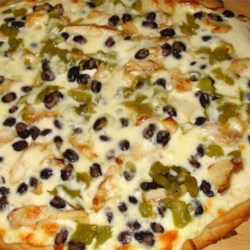 Black and White Pizza