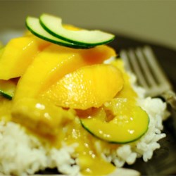 Spicy Indian Chicken and Mango Curry