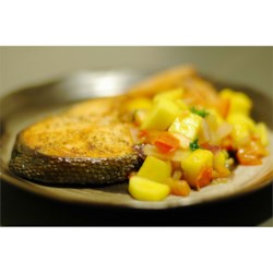 Mango Salsa Salmon