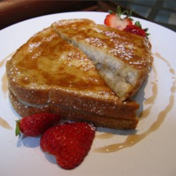 Karen's Baked Banana Stuffed French Toast