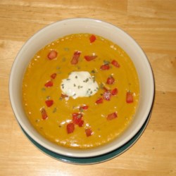 Spicy Sweet Potato Soup