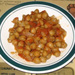 Pakistani Spicy Chickpeas