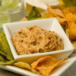 Spicy Three Pepper Hummus Recipe