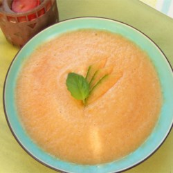 Chilled Cantaloupe Soup Recipe