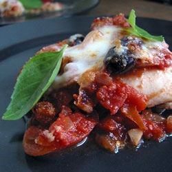 Eggplant Parmigiana Caponata Recipe