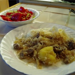 Easy Pork and Sauerkraut