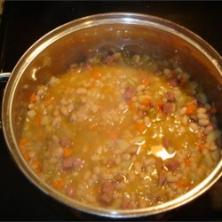 Grandma B's Bean Soup
