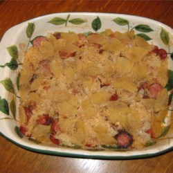 Smoked Sausage and Apple Bake