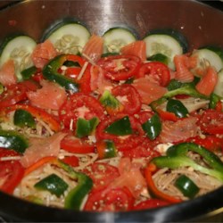 Holly's Smoked Salmon Pasta Salad