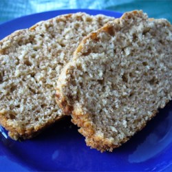 Oatmeal Whole Wheat Quick Bread