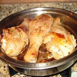 Stuffed Turkey Legs