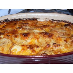 Stacey's Fabulous Purple Potato Gratin