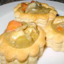 Chicken and Asparagus Vol-au-vent