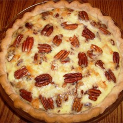 Chicken Pecan Quiche