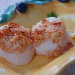 Dinah's Baked Scallops