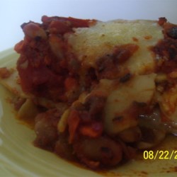 Easy Vegetarian Red Beans Lasagna