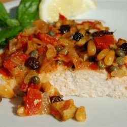 Swordfish a la Siciliana