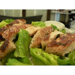 Lime Grilled Chicken Caesar Salad